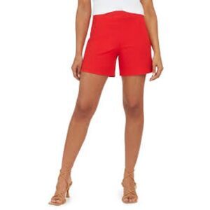 SPANX Polished On The Go Pull-on Shorts True Red Women's Sz 2X New without tags